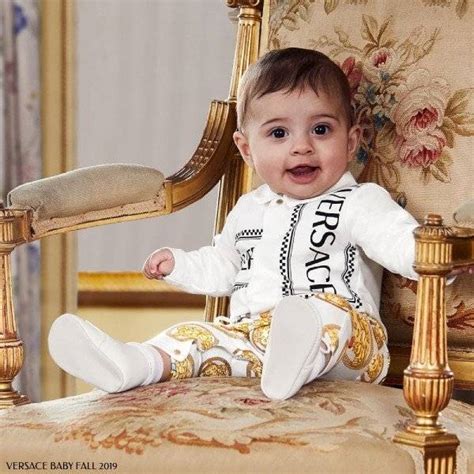 versace baby anzug|versace baby clothing.